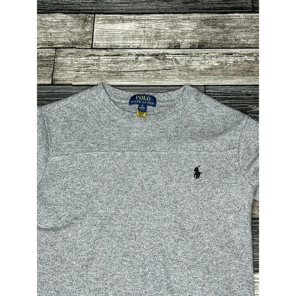 Polo Ralph Lauren Boys' Cotton Long Sleeve Gray - Picture 4 of 6